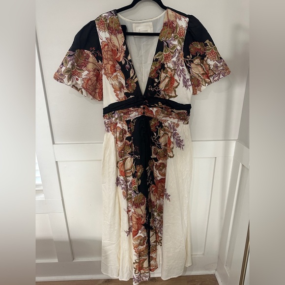 Button Front Maxi Dress - Picture 1 of 2